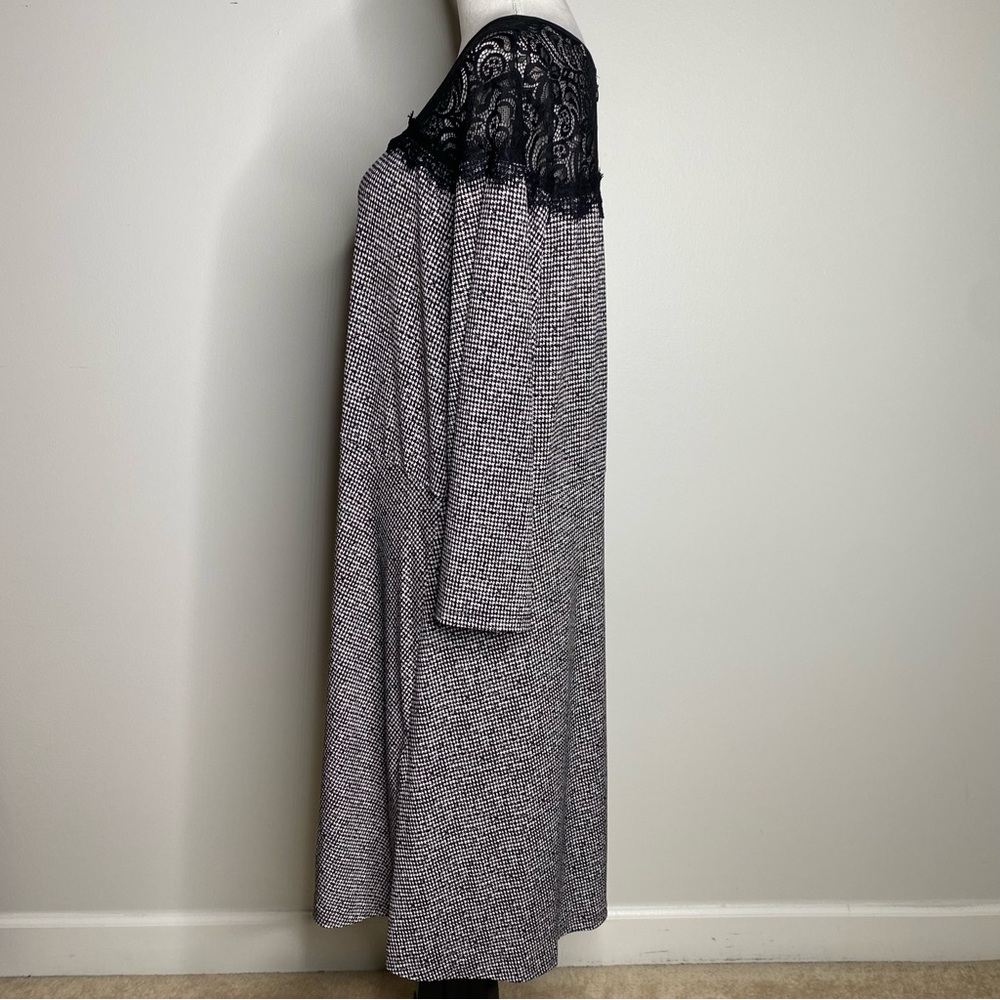 Michael Kors, black and white dress size 3X - Picture 4 of 7